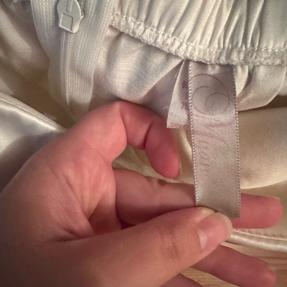 White Strapless Formal Dress - Picture 5 of 7